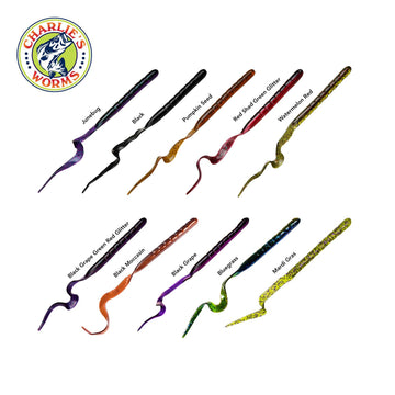 charlie's worms 10" Worm Colors